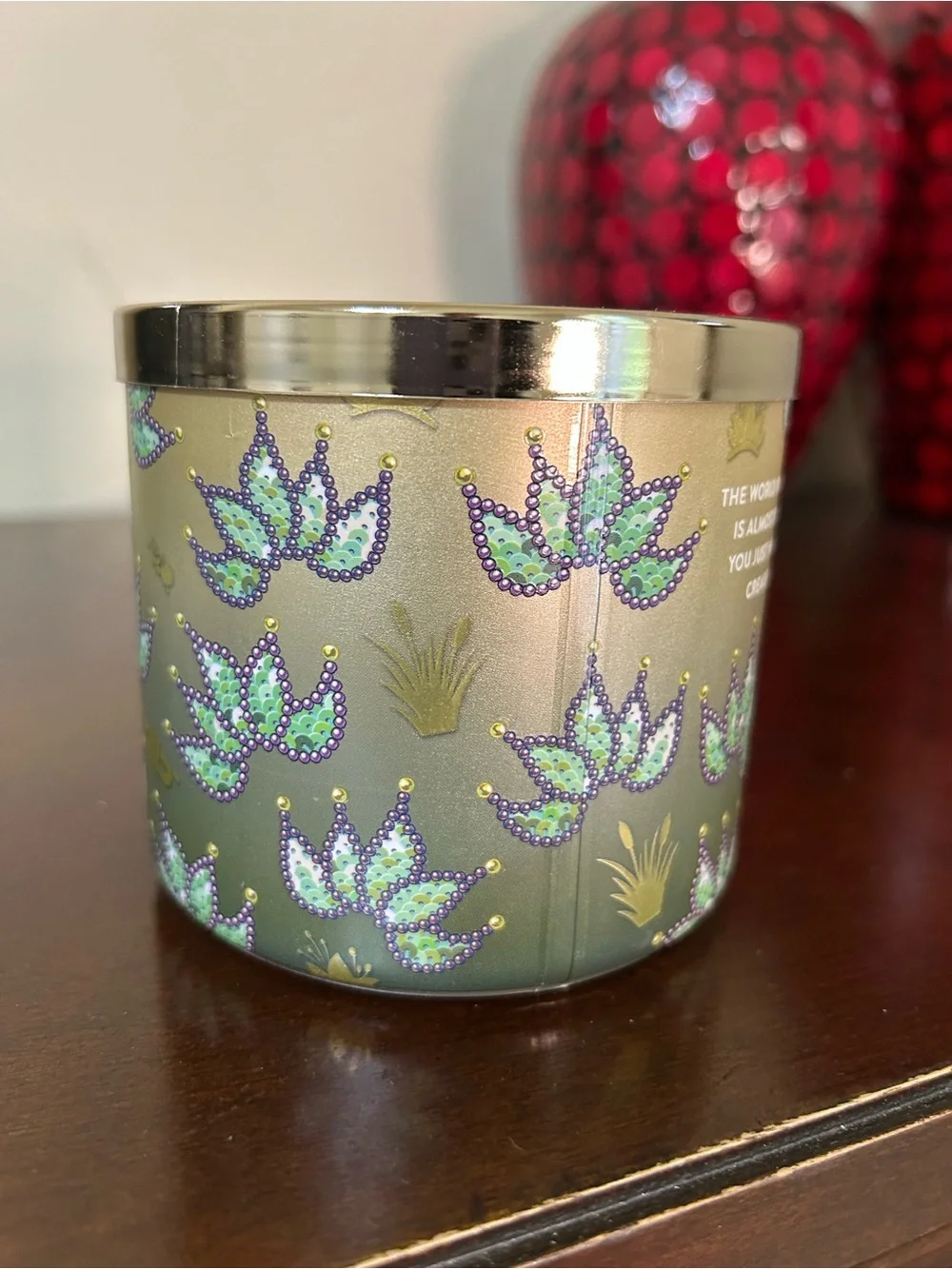 Bath & Body Works Disney Princess Tiana Scented 3 Wick Candle